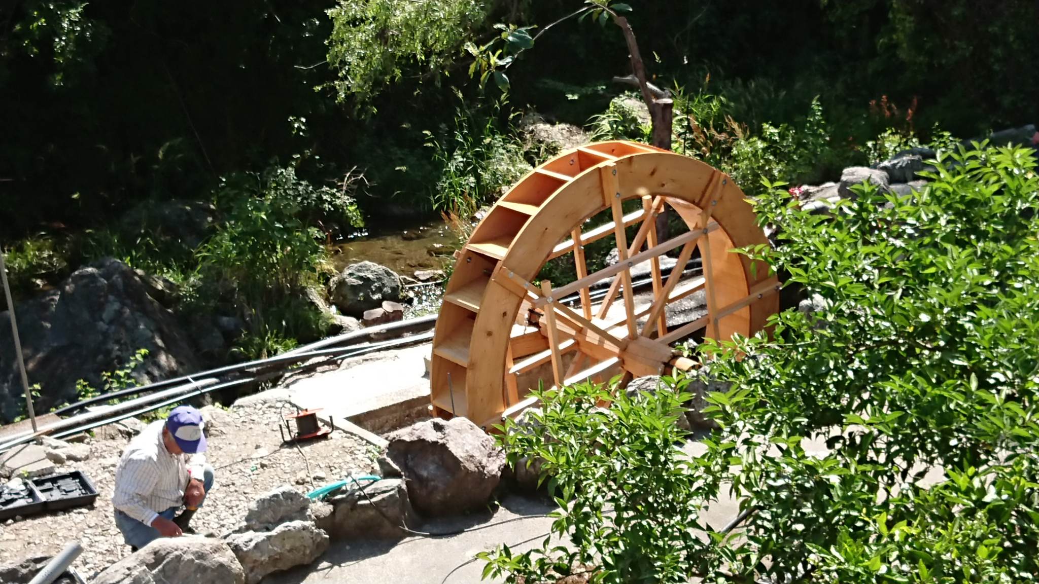 水車が出来て、3/24イベントします。 | ホルケポッサ